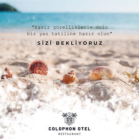 Colophon Beach Otel Gumuldur Extérieur photo