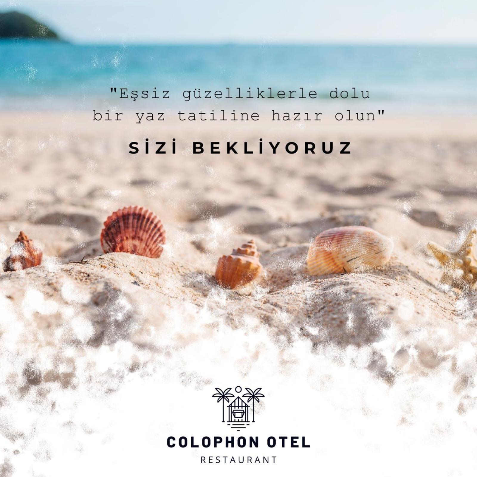Colophon Beach Otel Gumuldur Extérieur photo